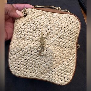 YSL Crossbody Crochet Purse